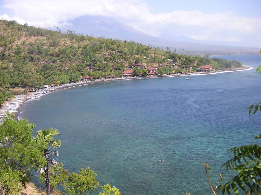 Galang Kangin Bungalows Amed Buitenkant foto