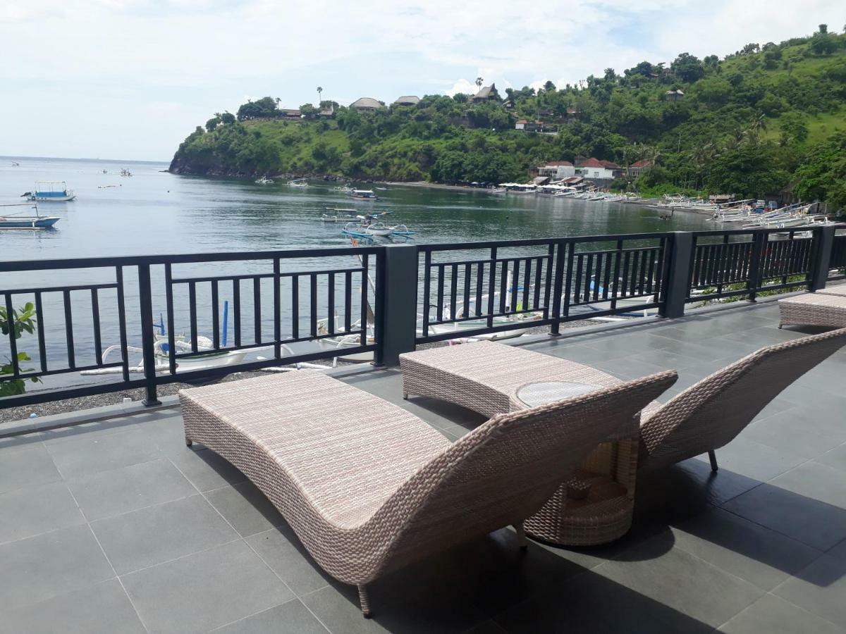 Galang Kangin Bungalows Amed Buitenkant foto
